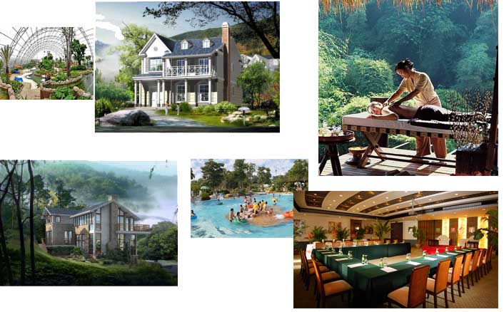 溫泉綜合體五大業態