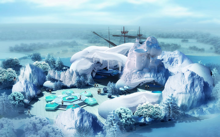 歐式溫泉項目設計