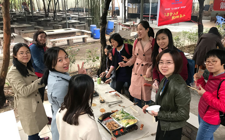 海森文旅科技集團慶“三八婦女節”活動豐富多彩