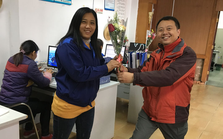 海森文旅科技集團慶“三八婦女節”活動豐富多彩